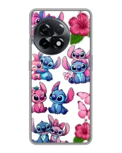 Чехол для OnePlus 11 с картинкой «Стикеры Stitch и Angel»