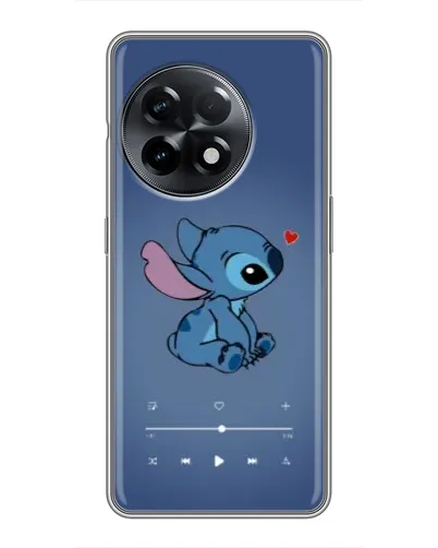 Чехол для OnePlus 11 с картинкой «Музыкальный Stitch»