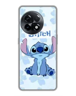 Чехол для OnePlus 11 с картинкой «Stitch среди цветов»