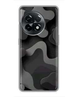 Чохол для OnePlus 11 з картинкою «Темний абстрактний камуфляж» Чохол для OnePlus 11 з картинкою «Темний абстрактний камуфляж»