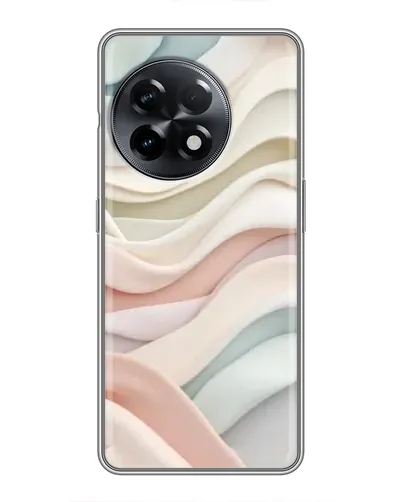 Чехол для OnePlus 11 с картинкой «Пастельные нежные волны»