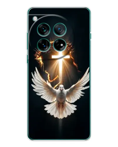 Чехол для OnePlus 11R с картинкой «Голубь и Свет»