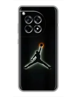 Чехол для OnePlus 12 Pro с картинкой «Jordan Gradient Logo»