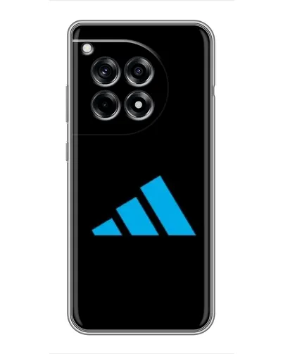 Чехол для OnePlus 12 Pro с картинкой «Adidas Cyan Logo» Чехол для OnePlus 12 Pro с картинкой «Adidas Cyan Logo»