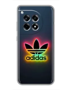 Чехол для OnePlus 12 Pro с картинкой «Неоновый Adidas»