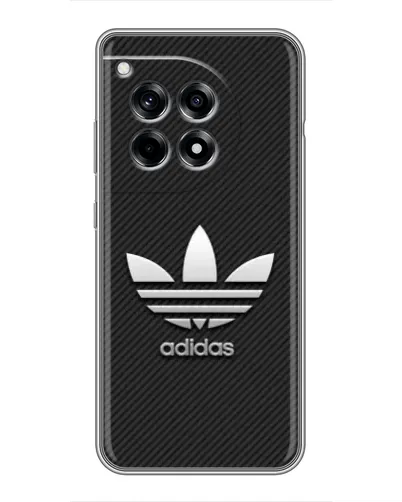 Чехол для OnePlus 12 Pro с картинкой «Adidas Карбоновая текстура» Чехол для OnePlus 12 Pro с картинкой «Adidas Карбоновая текстура»