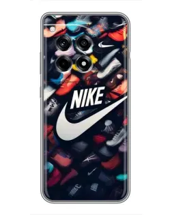 Чехол для OnePlus 12 Pro с картинкой «Коллекция кроссовок Nike»