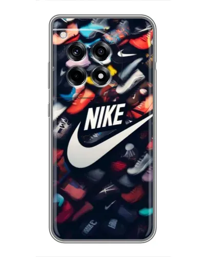 Чехол для OnePlus 12 Pro с картинкой «Коллекция кроссовок Nike» Чехол для OnePlus 12 Pro с картинкой «Коллекция кроссовок Nike»
