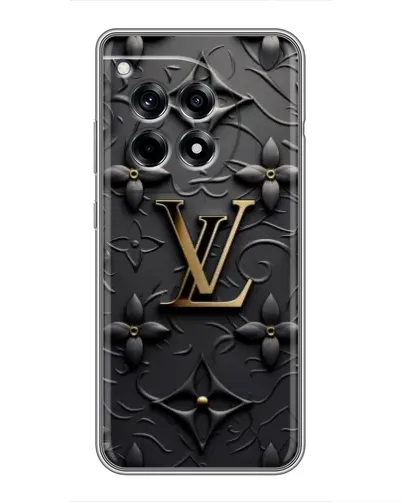 Чехол для OnePlus 12 Pro с картинкой «Кожаная текстура LV» Чехол для OnePlus 12 Pro с картинкой «Кожаная текстура LV»