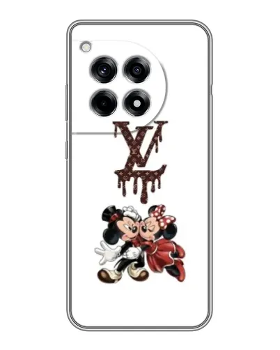 Чехол для OnePlus 12 Pro с картинкой «LV и Микки Маус» Чехол для OnePlus 12 Pro с картинкой «LV и Микки Маус»