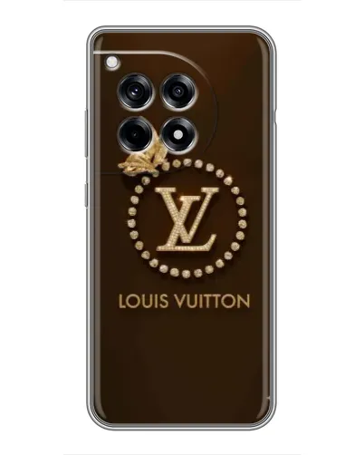 Чехол для OnePlus 12 Pro с картинкой «LV — золотая печать» Чехол для OnePlus 12 Pro с картинкой «LV — золотая печать»