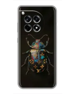 Чехол для OnePlus 12 Pro с картинкой «LV — мраморный принт»