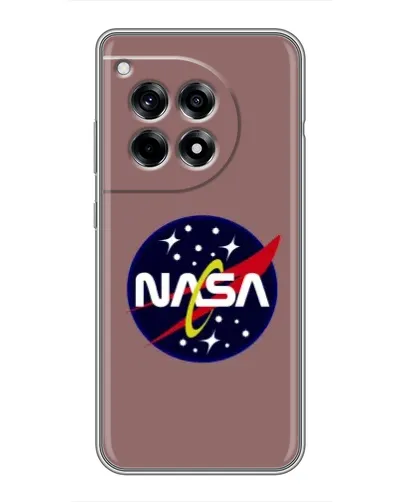 Чехол для OnePlus 12 Pro с картинкой «NASA — ретро космос» Чехол для OnePlus 12 Pro с картинкой «NASA — ретро космос»