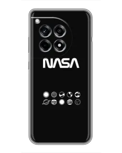 Чехол для OnePlus 12 Pro с картинкой «NASA — технический принт»