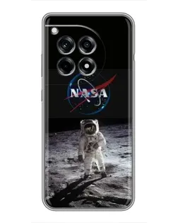 Чехол для OnePlus 12 Pro с картинкой «Астронавт на Луне»