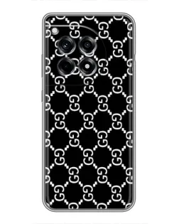 Чехол для OnePlus 12 Pro с картинкой «Gucci — сетчатый паттерн»