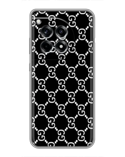 Чехол для OnePlus 12 Pro с картинкой «Gucci — сетчатый паттерн» Чехол для OnePlus 12 Pro с картинкой «Gucci — сетчатый паттерн»