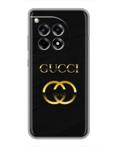 Чехол для OnePlus 12 Pro с картинкой «Золотой логотип Gucci» Чехол для OnePlus 12 Pro с картинкой «Золотой логотип Gucci»
