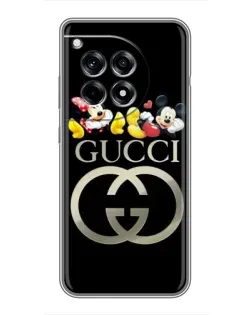 Чехол для OnePlus 12 Pro с картинкой «Gucci — герои Disney»