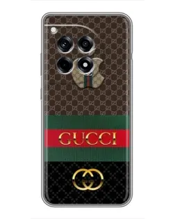Чехол для OnePlus 12 Pro с картинкой «Gucci — брендированный десерт»