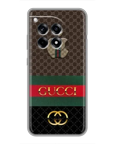 Чехол для OnePlus 12 Pro с картинкой «Gucci — брендированный десерт» Чехол для OnePlus 12 Pro с картинкой «Gucci — брендированный десерт»