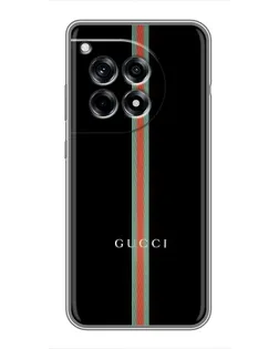 Чехол для OnePlus 12 Pro с картинкой «Gucci — строгая линия» Чехол для OnePlus 12 Pro с картинкой «Gucci — строгая линия»