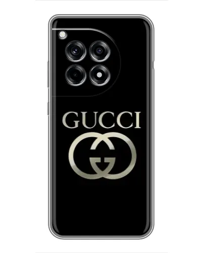 Чехол для OnePlus 12 Pro с картинкой «Gucci — золото на черном» Чехол для OnePlus 12 Pro с картинкой «Gucci — золото на черном»