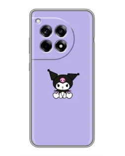 Чехол для OnePlus 12 Pro с картинкой «Kuromi — фиолетовый минимализм» Чехол для OnePlus 12 Pro с картинкой «Kuromi — фиолетовый минимализм»