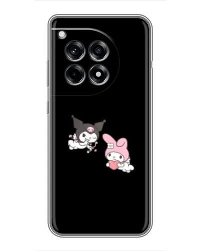 Чехол для OnePlus 12 Pro с картинкой «My Melody и Kuromi»