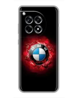 Чехол для OnePlus 12 Pro с картинкой «Логотип BMW — вспышка»