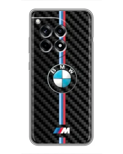 Чехол для OnePlus 12 Pro с картинкой «Эмблема BMW и карбон» Чехол для OnePlus 12 Pro с картинкой «Эмблема BMW и карбон»