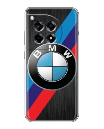 Чехол для OnePlus 12 Pro с картинкой «BMW M-stripes стиль» Чехол для OnePlus 12 Pro с картинкой «BMW M-stripes стиль»