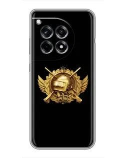 Чехол для OnePlus 12 Pro с картинкой «PUBG — оранжевый градиент»