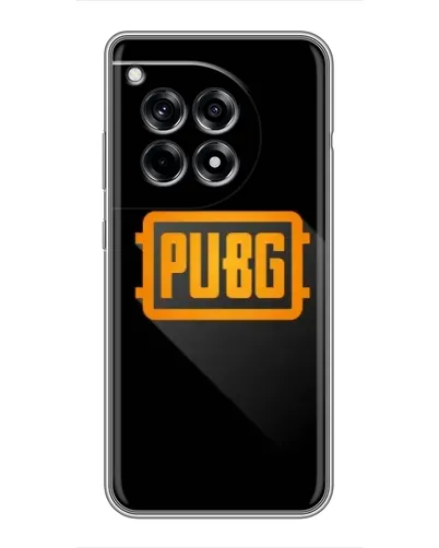Чехол для OnePlus 12 Pro с картинкой «PUBG — рамка лого»