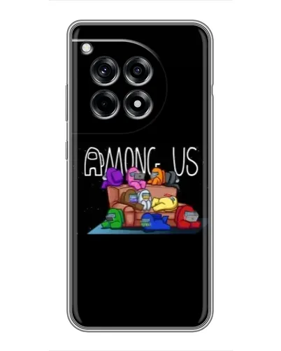 Чехол для OnePlus 12 Pro с картинкой «Логотип Among Us» Чехол для OnePlus 12 Pro с картинкой «Логотип Among Us»