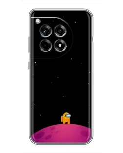 Чехол для OnePlus 12 Pro с картинкой «Одинокий герой на планете»