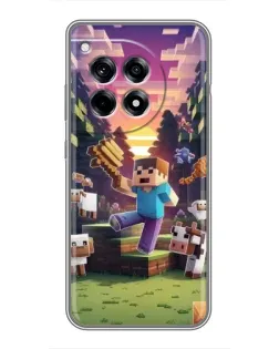 Чехол для OnePlus 12 Pro с картинкой «Стив на ферме» Чехол для OnePlus 12 Pro с картинкой «Стив на ферме»