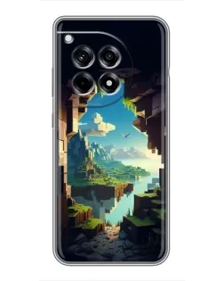 Чехол для OnePlus 12 Pro с картинкой «Вид из пещеры»