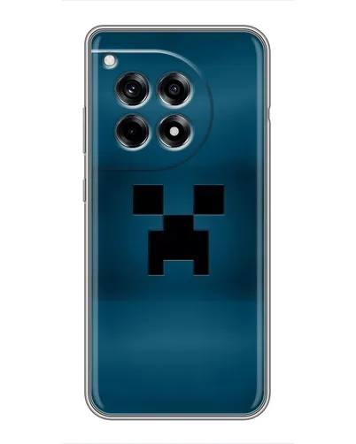 Чехол для OnePlus 12 Pro с картинкой «Крипер текстура»
