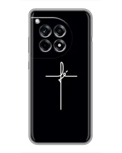 Чехол для OnePlus 12 Pro с картинкой «Тонкий крест» Чехол для OnePlus 12 Pro с картинкой «Тонкий крест»