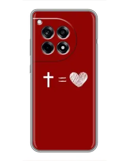 Чехол для OnePlus 12 Pro с картинкой «Уравнение любви» Чехол для OnePlus 12 Pro с картинкой «Уравнение любви»