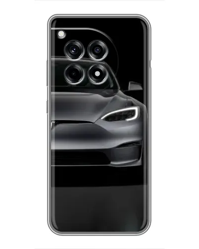 Чехол для OnePlus 12 Pro с картинкой «Tesla Model S Look» Чехол для OnePlus 12 Pro с картинкой «Tesla Model S Look»