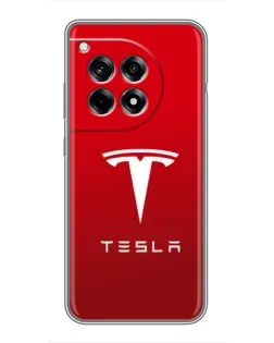 Чехол для OnePlus 12 Pro с картинкой «Tesla Red Classic» Чехол для OnePlus 12 Pro с картинкой «Tesla Red Classic»