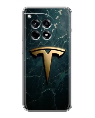 Чехол для OnePlus 12 Pro с картинкой «Мраморная Tesla Gold» Чехол для OnePlus 12 Pro с картинкой «Мраморная Tesla Gold»