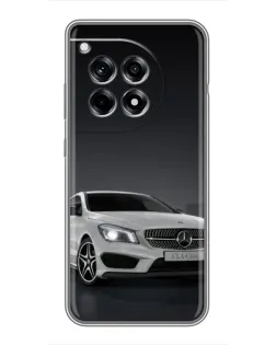 Чехол для OnePlus 12 Pro с картинкой «Mercedes AMG GT Silver»
