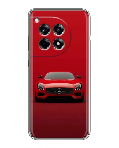 Чехол для OnePlus 12 Pro с картинкой «Красный Mercedes AMG»