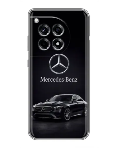 Чехол для OnePlus 12 Pro с картинкой «Mercedes — решетка радиатора»