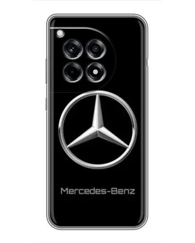 Чехол для OnePlus 12 Pro с картинкой «Mercedes Silver Logo»