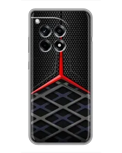 Чехол для OnePlus 12 Pro с картинкой «Mercedes Carbon Grid»