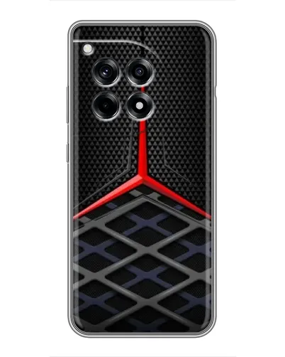 Чехол для OnePlus 12 Pro с картинкой «Mercedes Carbon Grid»